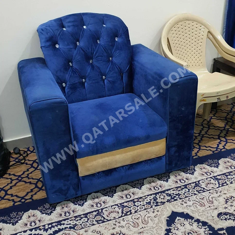 Sofas, Couches & Chairs - Blue