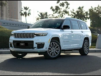 Jeep  Grand Cherokee  Summit  2023  Automatic  0 Km  8 Cylinder  Four Wheel Drive (4WD)  SUV  White  With Warranty