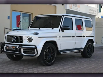 Mercedes-Benz  G-Class  500 AMG  2021  Automatic  47,000 Km  8 Cylinder  Four Wheel Drive (4WD)  SUV  White  With Warranty