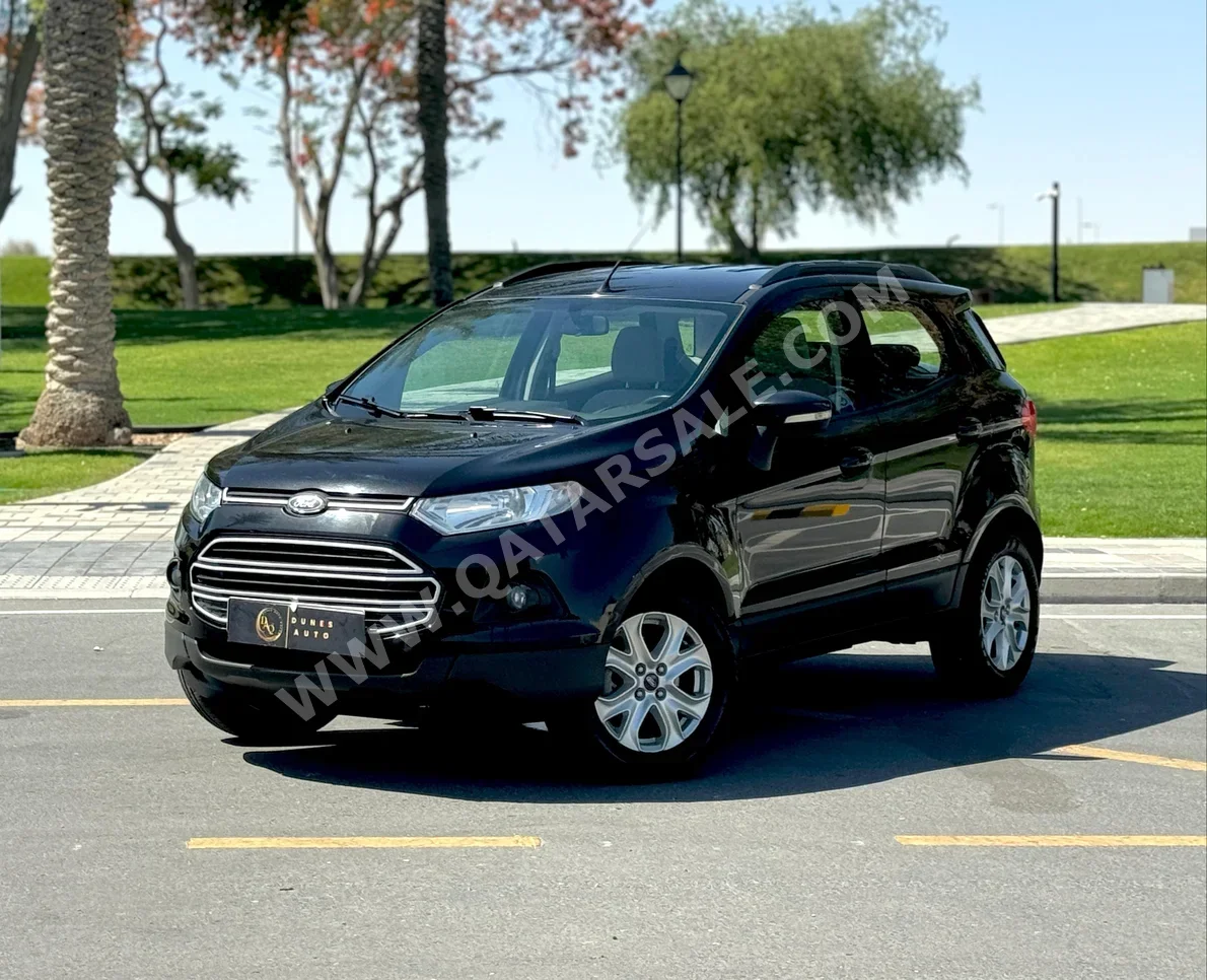 Ford  Eco Sport  2017  Automatic  77,000 Km  4 Cylinder  Front Wheel Drive (FWD)  SUV  Black