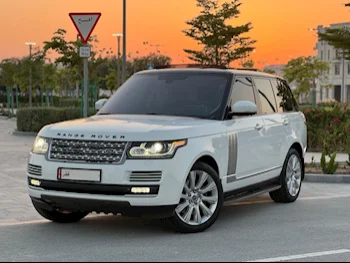 Land Rover  Range Rover  Vogue SE Super charged  2013  Automatic  122,000 Km  8 Cylinder  Four Wheel Drive (4WD)  SUV  White