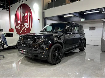 Land Rover  Defender  110 HSE  2023  Automatic  12,000 Km  6 Cylinder  Four Wheel Drive (4WD)  SUV  Black  With Warranty