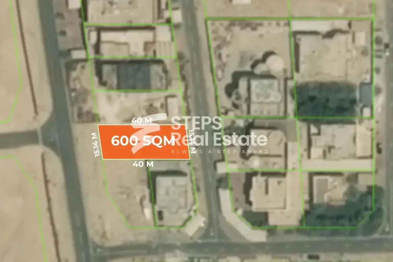 Lands For Sale in Al Daayen  - Umm Qarn  -Area Size 600 Square Meter
