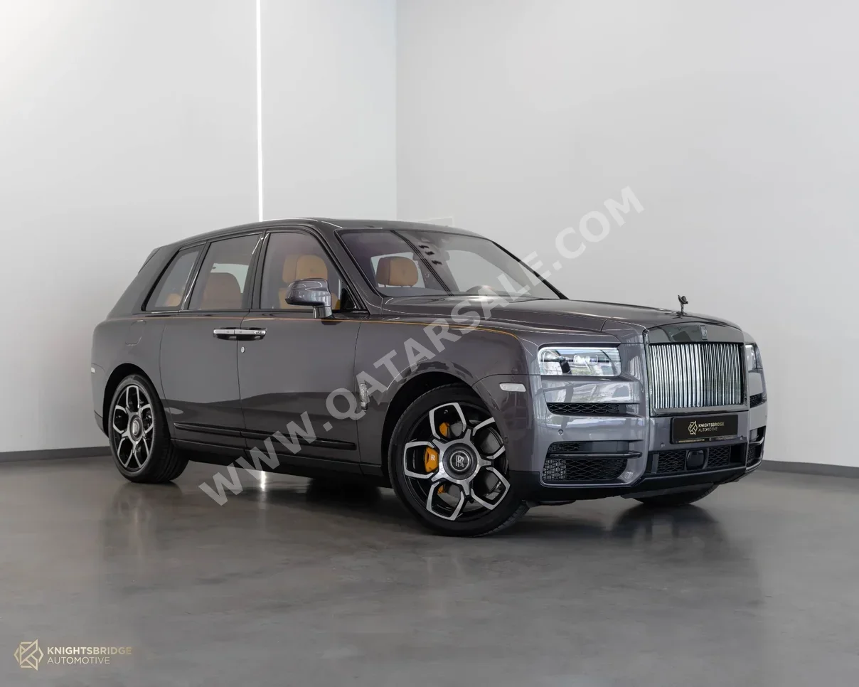 Rolls-Royce  Cullinan  Black Badge  2023  Automatic  15,000 Km  12 Cylinder  All Wheel Drive (AWD)  SUV  Gray