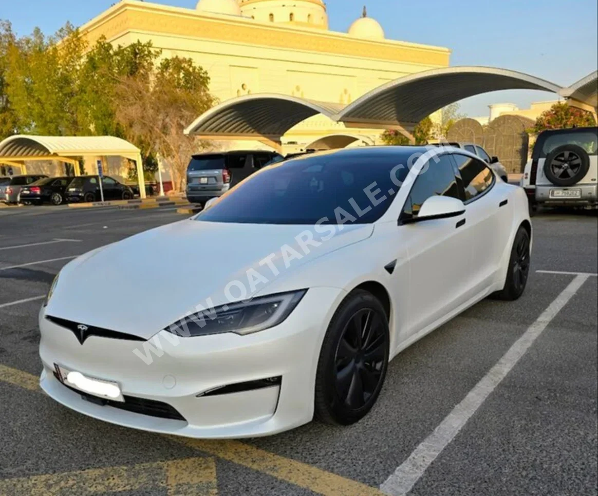 Tesla  Model S  Plaid  2024  Automatic  2,000 Km  0 Cylinder  All Wheel Drive (AWD)  Sedan  White Matte  With Warranty
