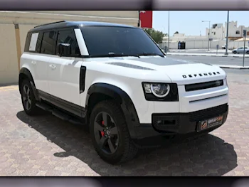 Land Rover  Defender  110 S  2023  Automatic  11,600 Km  6 Cylinder  Four Wheel Drive (4WD)  SUV  White  With Warranty