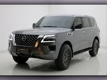 Nissan  Patrol  XE  2023  Automatic  25,000 Km  6 Cylinder  Four Wheel Drive (4WD)  SUV  Gray  With Warranty