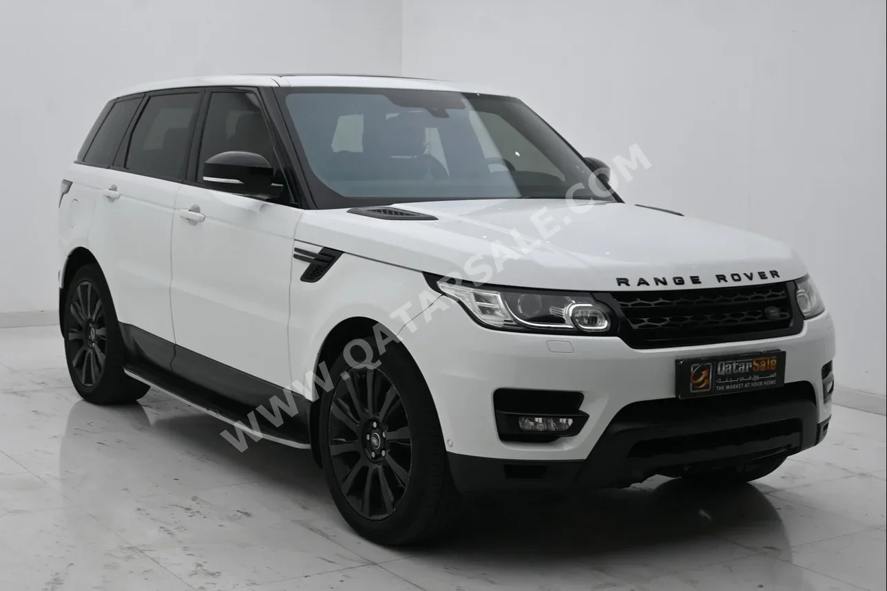 Land Rover  Range Rover  Sport Super charged  2014  Automatic  159,000 Km  6 Cylinder  Four Wheel Drive (4WD)  SUV  White
