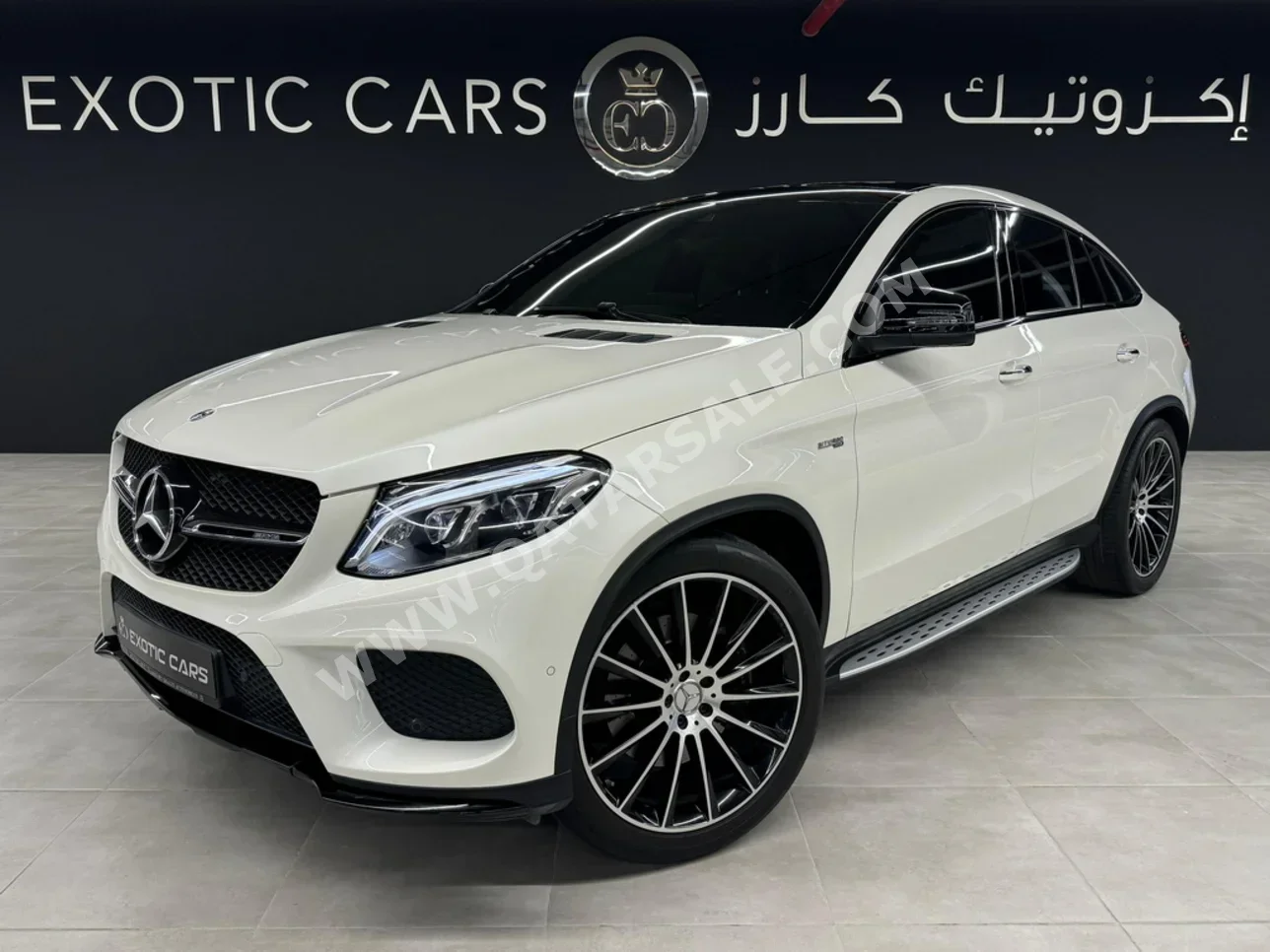 Mercedes-Benz  GLE  43 AMG  2018  Automatic  55,000 Km  6 Cylinder  Four Wheel Drive (4WD)  SUV  White