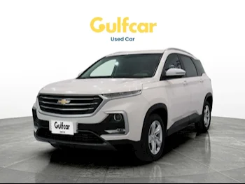 Chevrolet  Captiva  LS  2022  Automatic  85,268 Km  4 Cylinder  Front Wheel Drive (FWD)  SUV  White  With Warranty