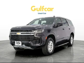 Chevrolet  Tahoe  LT  2023  Automatic  44,648 Km  8 Cylinder  Four Wheel Drive (4WD)  SUV  Blue  With Warranty