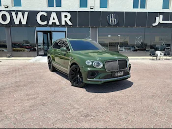 Bentley  Bentayga  Speed  2021  Automatic  62,000 Km  12 Cylinder  Four Wheel Drive (4WD)  SUV  Green  With Warranty