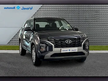 Hyundai  Creta  2024  Automatic  515 Km  4 Cylinder  Front Wheel Drive (FWD)  SUV  Gray  With Warranty