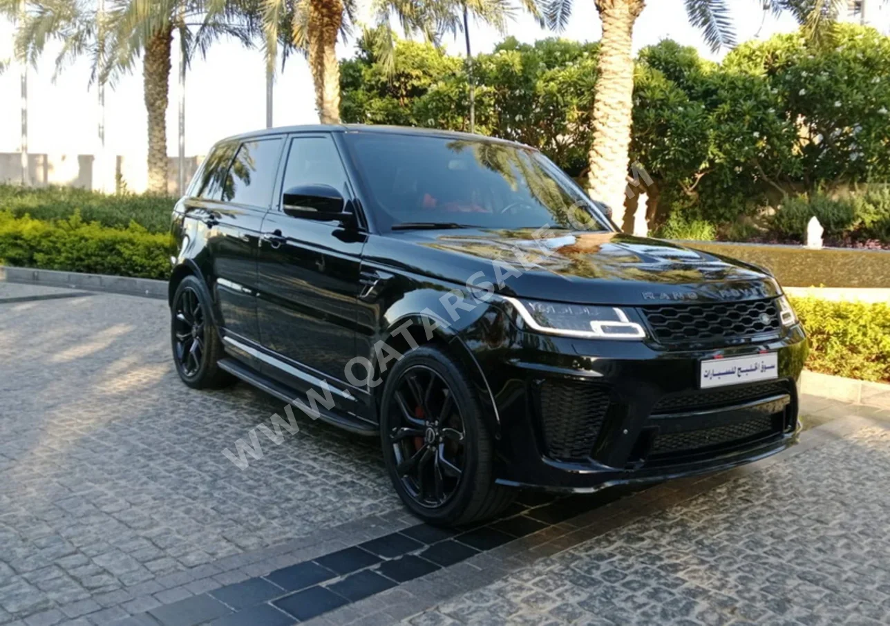 Land Rover  Range Rover  Sport Autobiography  2014  Automatic  31,000 Km  8 Cylinder  Four Wheel Drive (4WD)  SUV  Black