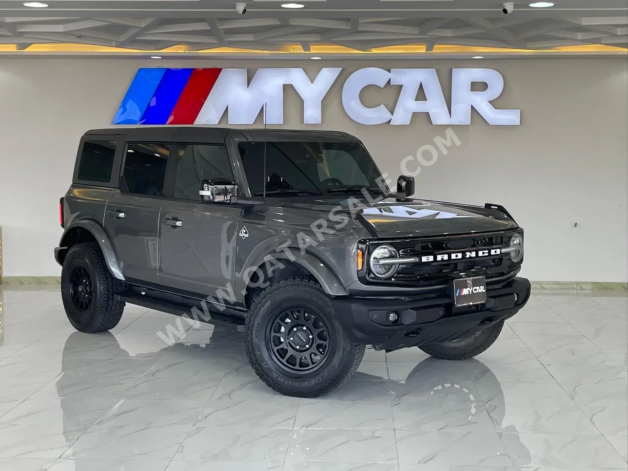 Ford  Bronco  Outer Banks  2022  Automatic  45,000 Km  6 Cylinder  Four Wheel Drive (4WD)  SUV  Gray  With Warranty