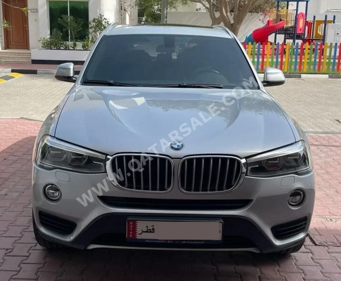 BMW  X-Series  X3  2015  Automatic  68,000 Km  4 Cylinder  All Wheel Drive (AWD)  SUV  Silver  With Warranty