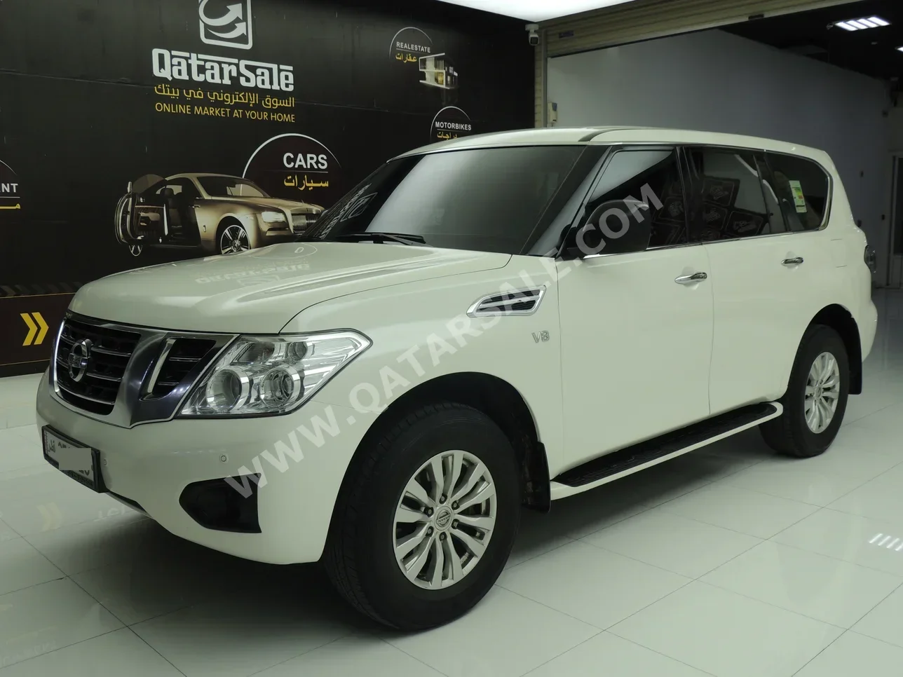 Nissan  Patrol  XE  2019  Automatic  45,000 Km  8 Cylinder  Four Wheel Drive (4WD)  SUV  White