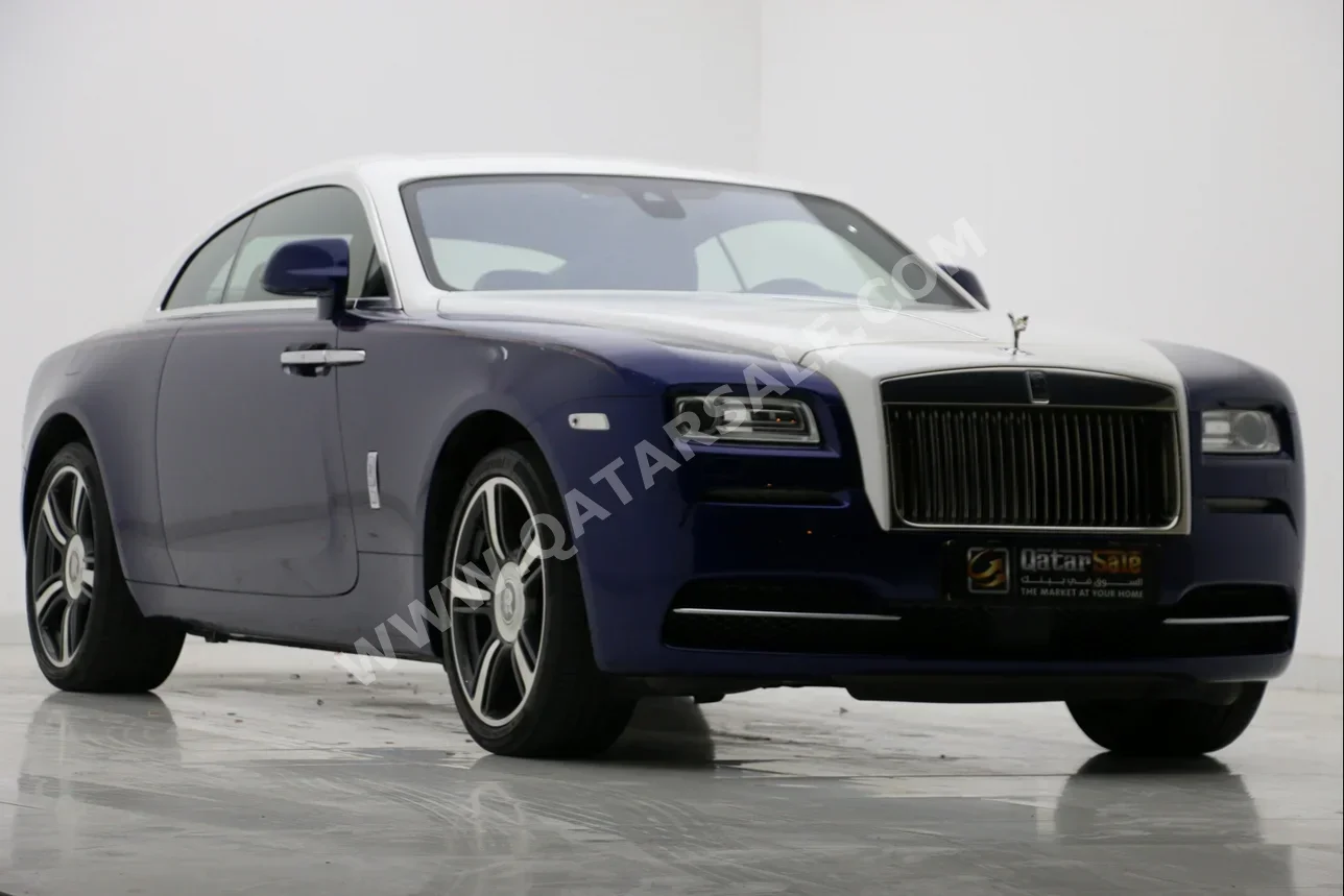 Rolls-Royce  Wraith  2016  Automatic  63,000 Km  12 Cylinder  All Wheel Drive (AWD)  Coupe / Sport  Blue  With Warranty