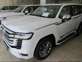  Toyota  Land Cruiser  VX Twin Turbo  2024  Automatic  0 Km  6 Cylinder  Four Wheel Drive (4WD)  SUV  White  With Warranty