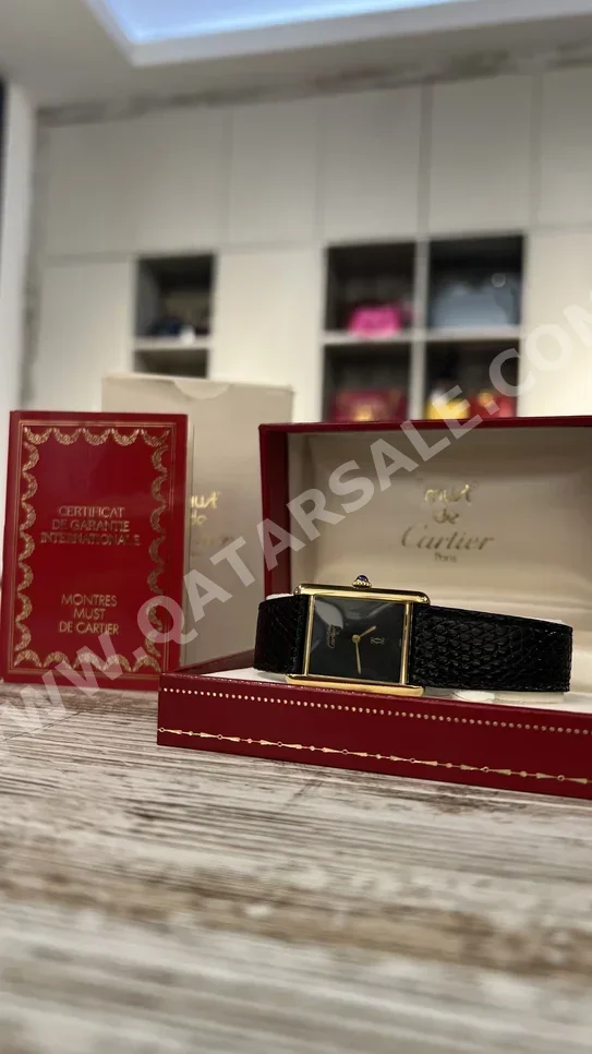 Watches - Cartier  - Analogue Watches  - Gold  - Women Watches