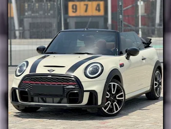 Mini  Cooper  JCW  2022  Automatic  3,500 Km  4 Cylinder  Front Wheel Drive (FWD)  Convertible  Pearl  With Warranty