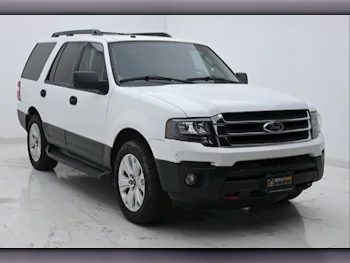 Ford  Expedition  2017  Automatic  84,000 Km  6 Cylinder  Four Wheel Drive (4WD)  SUV  White