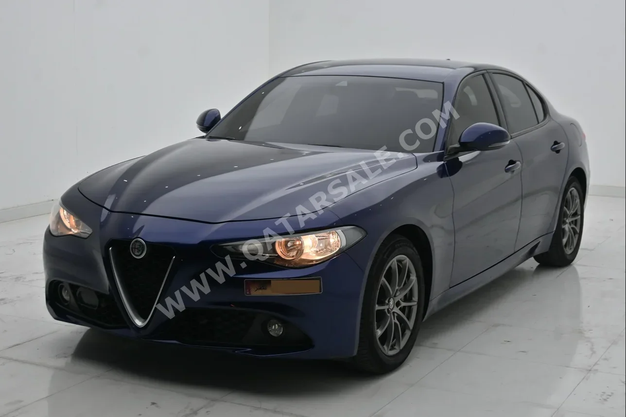 Alfa Romeo  GIULIA  2019  Automatic  130,000 Km  4 Cylinder  Rear Wheel Drive (RWD)  Sedan  Dark Blue