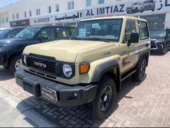 Toyota  Land Cruiser  Hard Top  2024  Manual  0 Km  6 Cylinder  Four Wheel Drive (4WD)  SUV  Beige  With Warranty