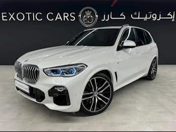 BMW  X-Series  X5 M  2019  Automatic  47,000 Km  8 Cylinder  Four Wheel Drive (4WD)  SUV  White  With Warranty