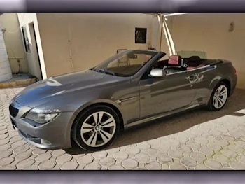 BMW  6-Series  630i  2009  Automatic  101,000 Km  6 Cylinder  All Wheel Drive (AWD)  Convertible  Gray