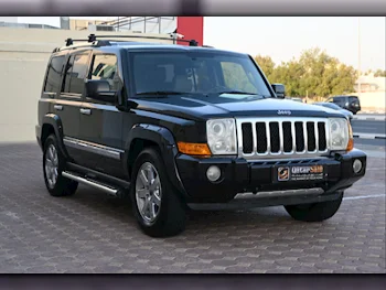  Jeep  Commander  2009  Automatic  79,000 Km  8 Cylinder  Four Wheel Drive (4WD)  SUV  Black  With Warranty