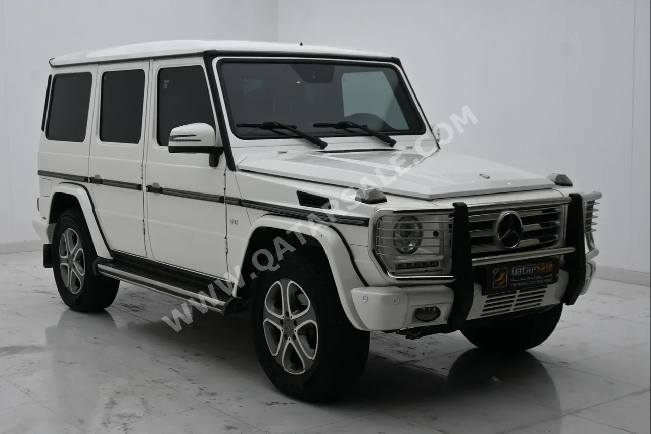 Mercedes-Benz  G-Class  500  2015  Automatic  133,200 Km  8 Cylinder  Four Wheel Drive (4WD)  SUV  White