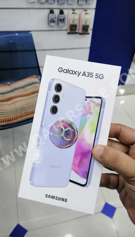 Samsung  - Galaxy A  - 7  - Glacier Blue  - 128 GB  - Under Warranty