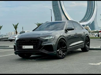 Audi  Q8  S-Line  2019  Automatic  55,000 Km  6 Cylinder  All Wheel Drive (AWD)  SUV  Gray