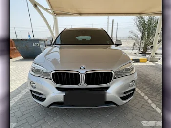 BMW  X-Series  X6  2017  Automatic  158,000 Km  6 Cylinder  Four Wheel Drive (4WD)  SUV  Silver