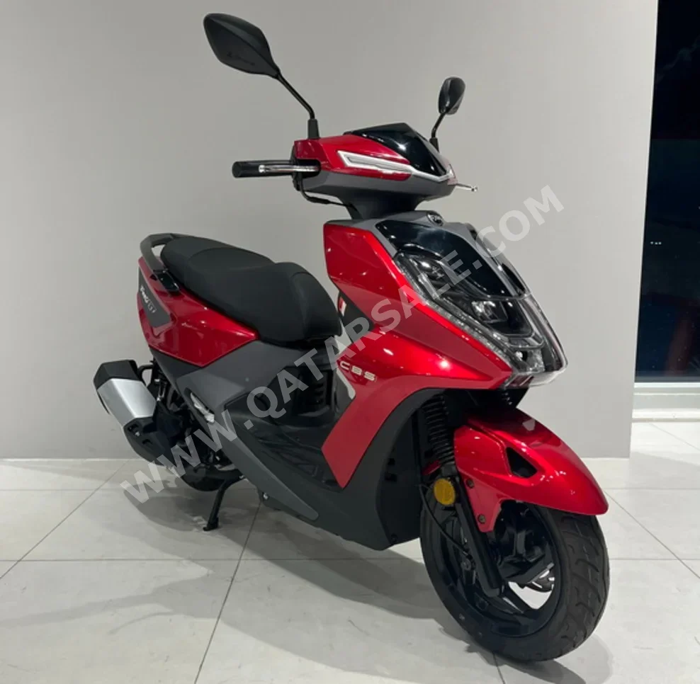 Sym  FNX 125 -  2020 - Color Red -  Warranty