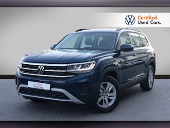 Volkswagen  Teramont  S  2022  Automatic  30,000 Km  4 Cylinder  All Wheel Drive (AWD)  SUV  Blue  With Warranty