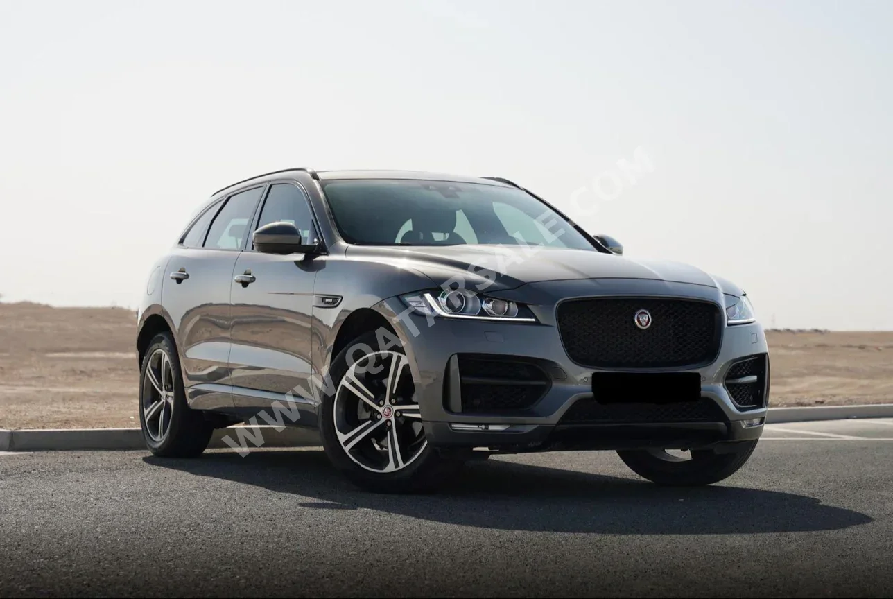 Jaguar  F-Pace  R Sport  2018  Automatic  53,000 Km  4 Cylinder  Four Wheel Drive (4WD)  SUV  Gray