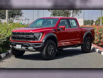 Ford  Raptor  2022  Automatic  0 Km  6 Cylinder  Four Wheel Drive (4WD)  Pick Up  Red  With Warranty