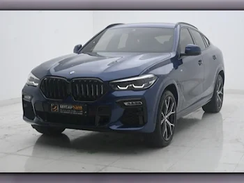 BMW  X-Series  X6  2022  Automatic  34,000 Km  6 Cylinder  Four Wheel Drive (4WD)  SUV  Blue