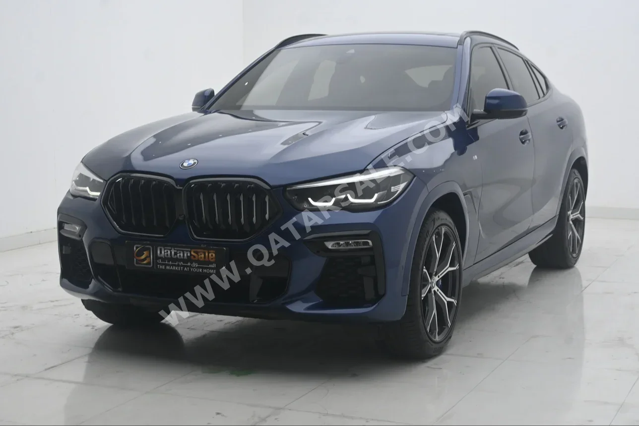 BMW  X-Series  X6  2022  Automatic  34,000 Km  6 Cylinder  Four Wheel Drive (4WD)  SUV  Blue