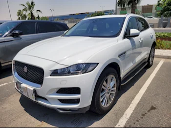 Jaguar  F-Pace  2018  Automatic  153,000 Km  6 Cylinder  Four Wheel Drive (4WD)  SUV  White
