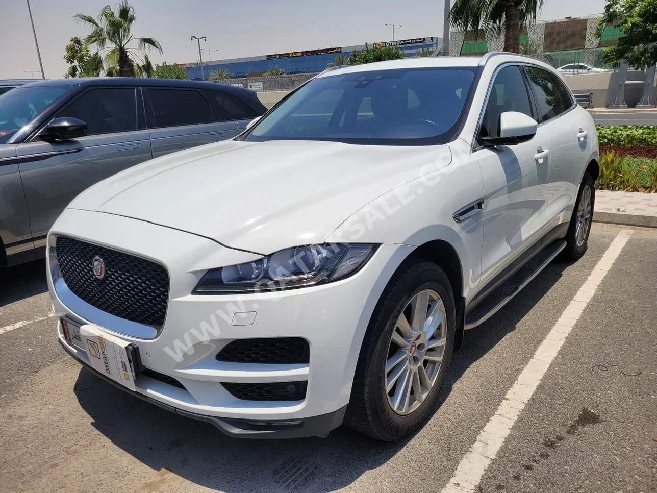 Jaguar  F-Pace  2018  Automatic  153,000 Km  6 Cylinder  Four Wheel Drive (4WD)  SUV  White