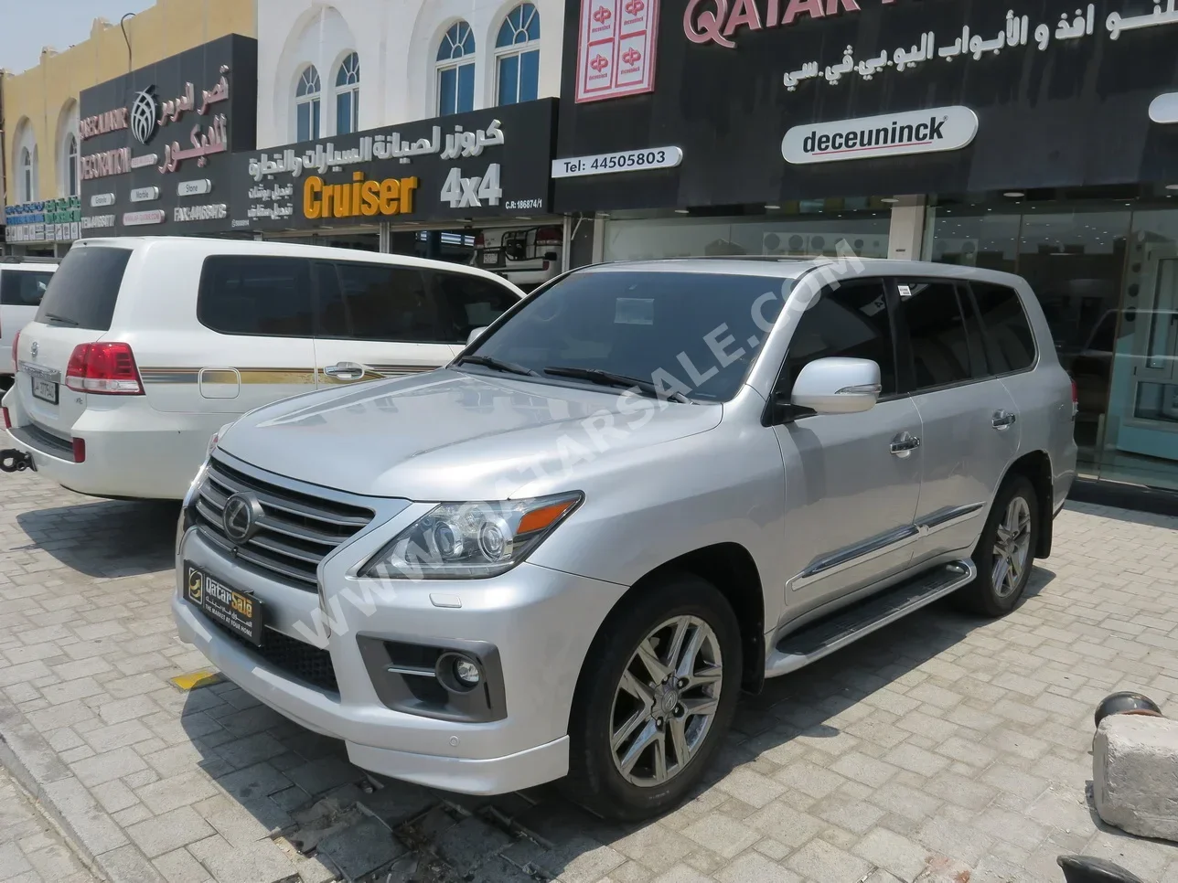 Lexus  LX  570 S  2015  Automatic  240,000 Km  8 Cylinder  Four Wheel Drive (4WD)  SUV  Silver