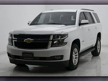 Chevrolet  Tahoe  LT  2018  Automatic  142,000 Km  8 Cylinder  Four Wheel Drive (4WD)  SUV  White