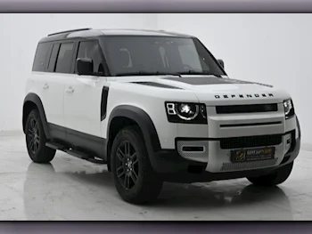 Land Rover  Defender  110 HSE  2023  Automatic  15,500 Km  6 Cylinder  Four Wheel Drive (4WD)  SUV  White  With Warranty