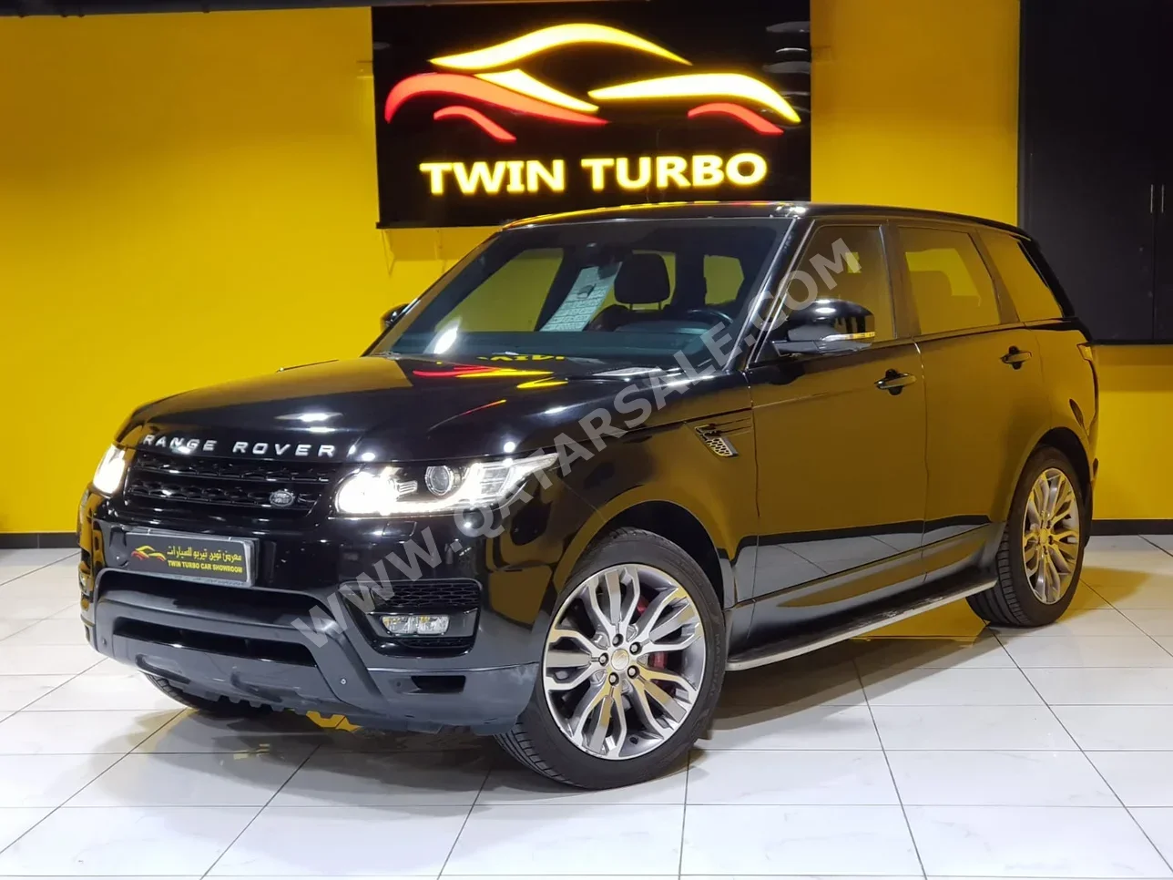 Land Rover  Range Rover  Sport Super charged  2014  Automatic  108,000 Km  8 Cylinder  Four Wheel Drive (4WD)  SUV  Black