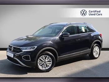 Volkswagen  T-Roc  2024  Automatic  3,800 Km  4 Cylinder  Front Wheel Drive (FWD)  SUV  Black  With Warranty
