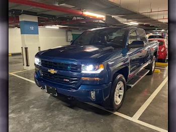 Chevrolet  Silverado  LT  2018  Automatic  49,000 Km  8 Cylinder  Four Wheel Drive (4WD)  Pick Up  Dark Blue