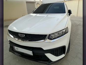 Geely  Tugella  Sport  2023  Automatic  3,400 Km  4 Cylinder  Four Wheel Drive (4WD)  Coupe / Sport  White and Green  With Warranty